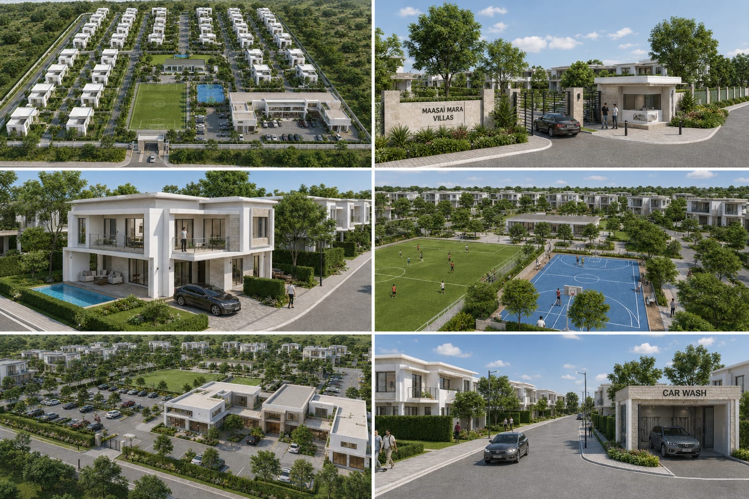 Villas — Day View